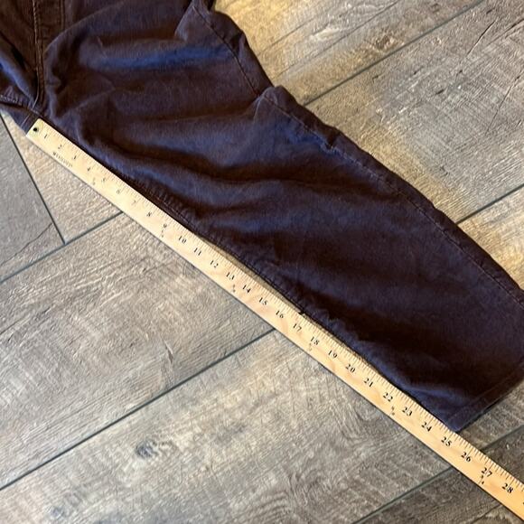 Levi's Wedgie Straight Brown Corduroy Pant Size 31 - Picture 7 of 11
